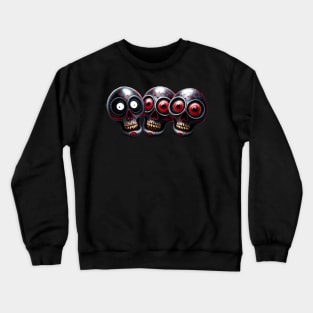 Spooky Scary Skulls - Loco Variant Crewneck Sweatshirt